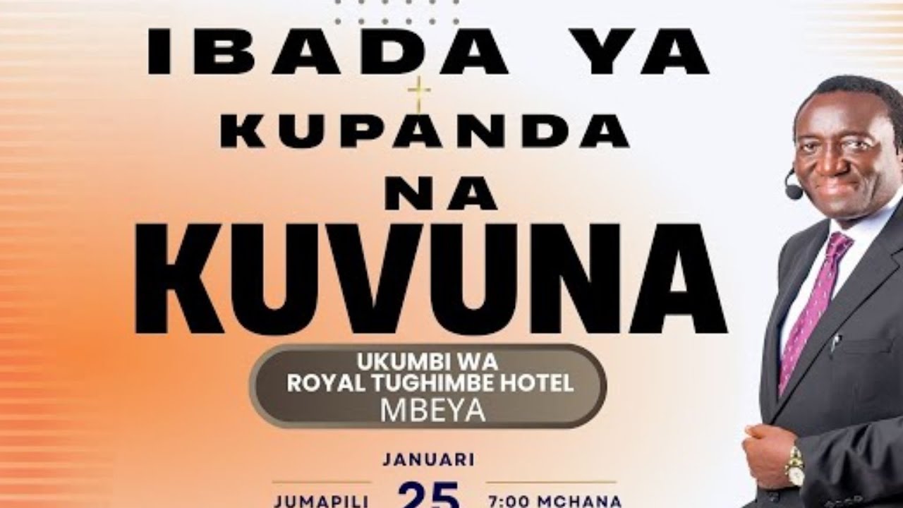 IELEWE LUGHA YA MUNGU YA MAVUNO KINYAKATI MWL CHRISTOPHER MWAKASEGE.IBADA YA KUPANDA NA KUVUNA MBEYA
