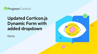 Updated Corticon.js Dynamic Form With Added Dropdown Demo
