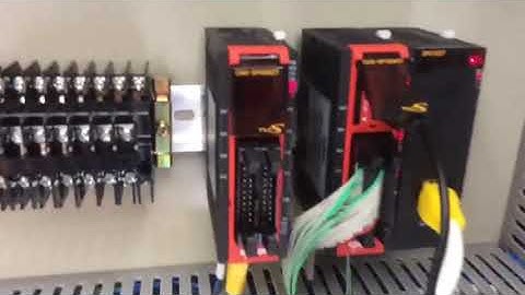 Cimon PLC Control AGV car via Modbus TCP