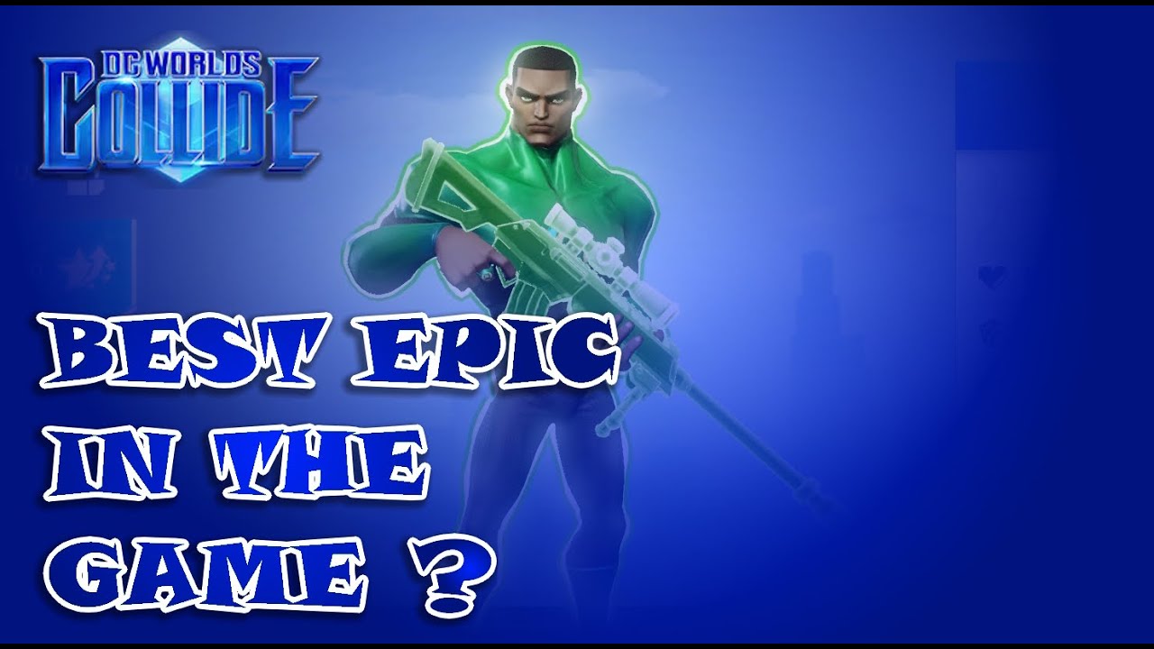 DC Worlds Collide - GL Джон Стюарт... Лучший эпос в игре?