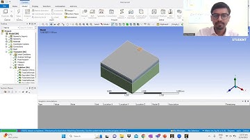 Pavement moving loads ANSYS [Simple model]