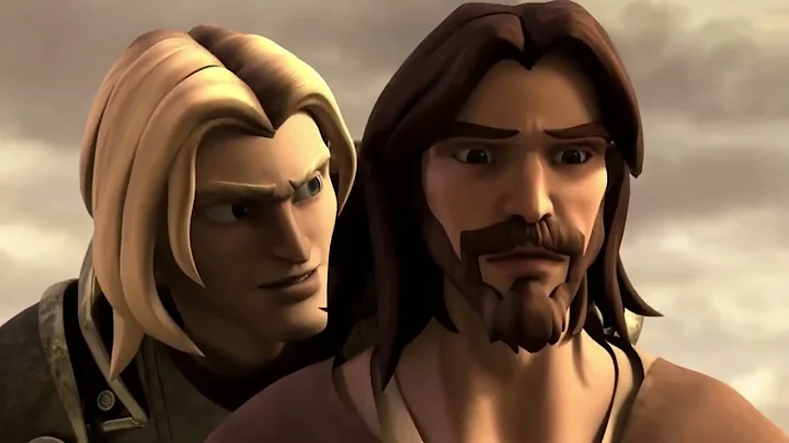 Superbook Jesus is tempted to put his father back on