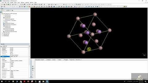 Doping materials with CASTEP  [,materilas studio tutorial]