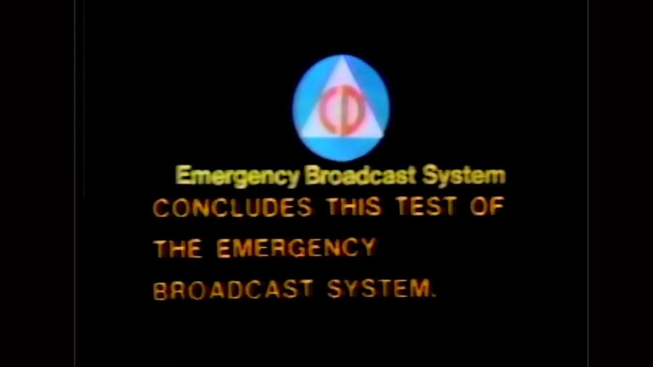 RARE And Partial WKBSTV Emergency Broadcast System Test (April 2, 1981