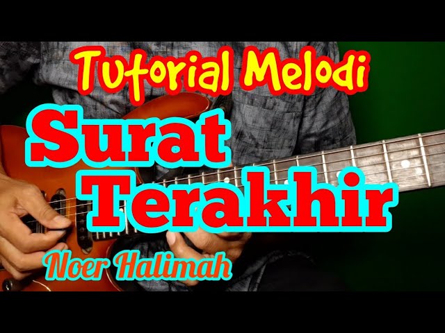 Tutorial Melodi Surat Terakhir Noer Halimah Rhoma Irama Tutorial Melodi Dangdut Kenangan Youtube