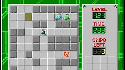 CCLP2 level 121 solution - 283 seconds