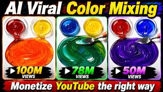 How to Make AI Color Mixing Videos That Go Viral & Monetize on YouTube How to Make AI Color Mixing Videos That Go Viral & Monetize on YouTube