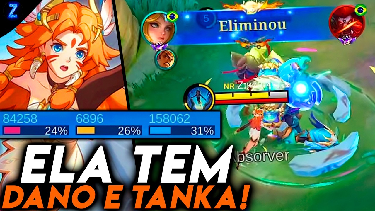 O MELHOR TANK PARA JOGAR NA GOLD!! - EDITH GAMEPLAY | Mobile Legends