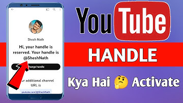 YouTube Channel Handle Kaise Banaye | Youtube Custom URL | How To Enable YouTube Handle @ManojDey