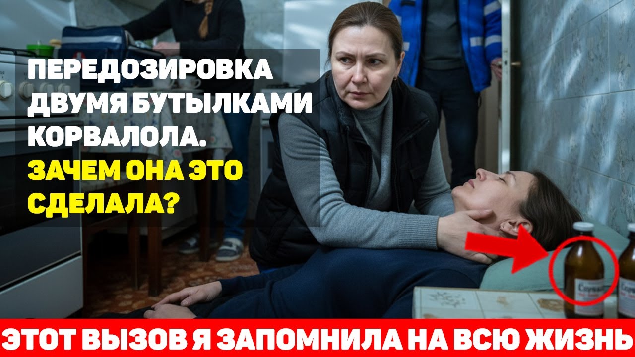 Истории со скорой: Передозировка корвалолом