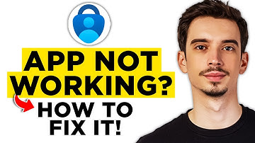 Microsoft Authenticator App Not Working: How To Fix It (2025) - Full Guide!