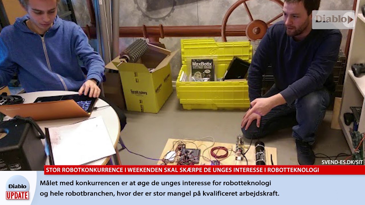 Diablo Update - Stor robotkonkurrence i weekenden skal skærpe de unges interesse for robotteknologi video phone beyonce mp3