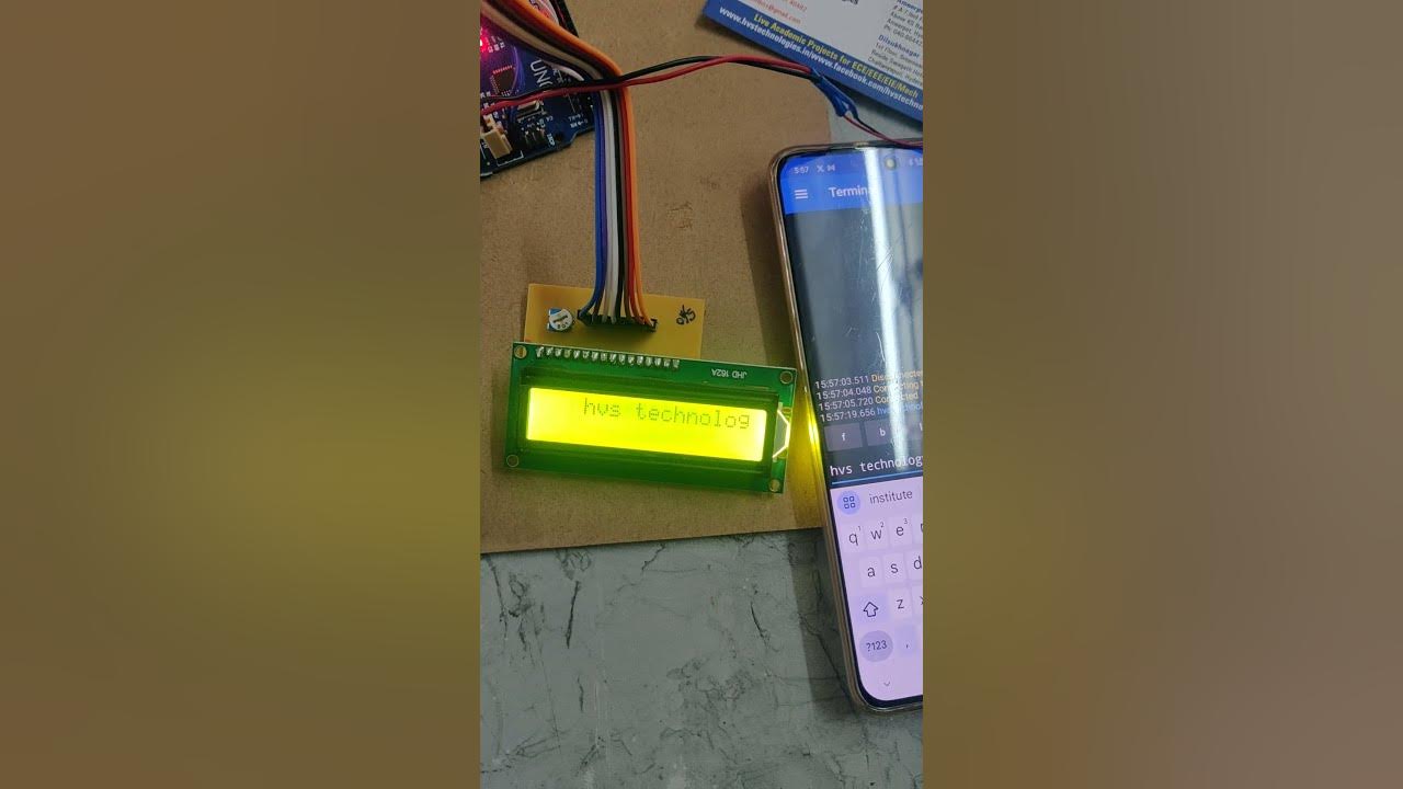 Wireless Notice Board Using Arduino UNO #arduino #arduinoproject - YouTube