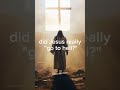 did he really go to hell? #jesussaves #godisgood