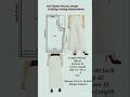 Full simple palazoo design cutting drafting and measurement 👖#ytshorts #fashion #kurtisstyle