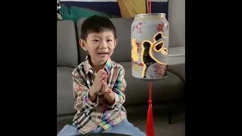 DIY Cách làm đèn lồng từ vỏ lon bia #shorts