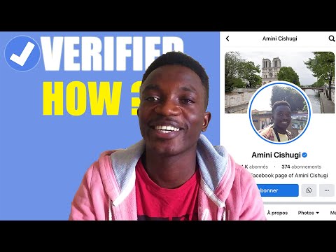 CERTIFICATION FACEBOOK (Comment j&rsquo;ai obtenu le badge bleu) | Amini Cishugi