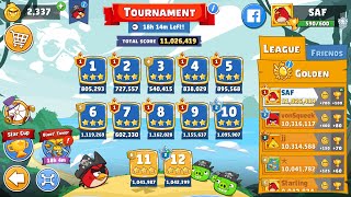Angry Birds Friends. Tournament (13.04.2024). All levels 3 stars. Passage from Sergey Fetisov