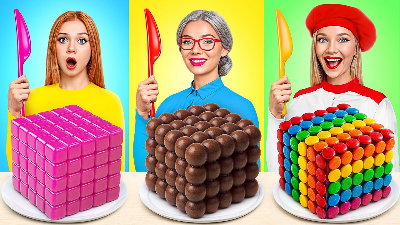 Кулинарный Челлендж: Я против Бабушки | Смешные Кухонные Войны от Multi DO Challenge