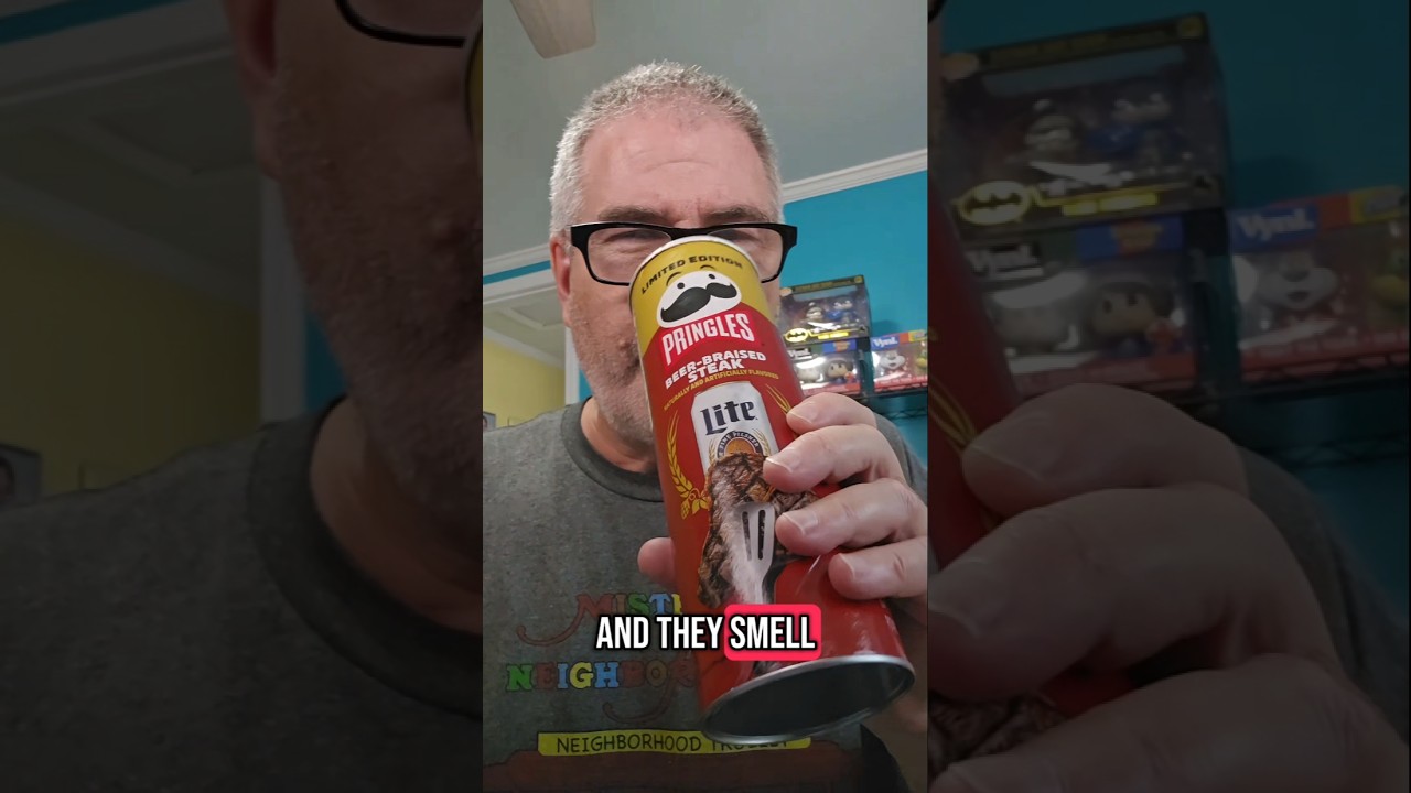 The Miller Lite Pringles Are So Weird! 🍺 😮 #pringles #snacks