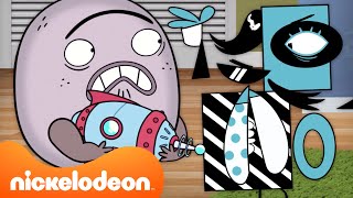 Rock, Paper & Scissors Do A Laser Heist! 💥 BRAND NEW Scene | Nicktoons