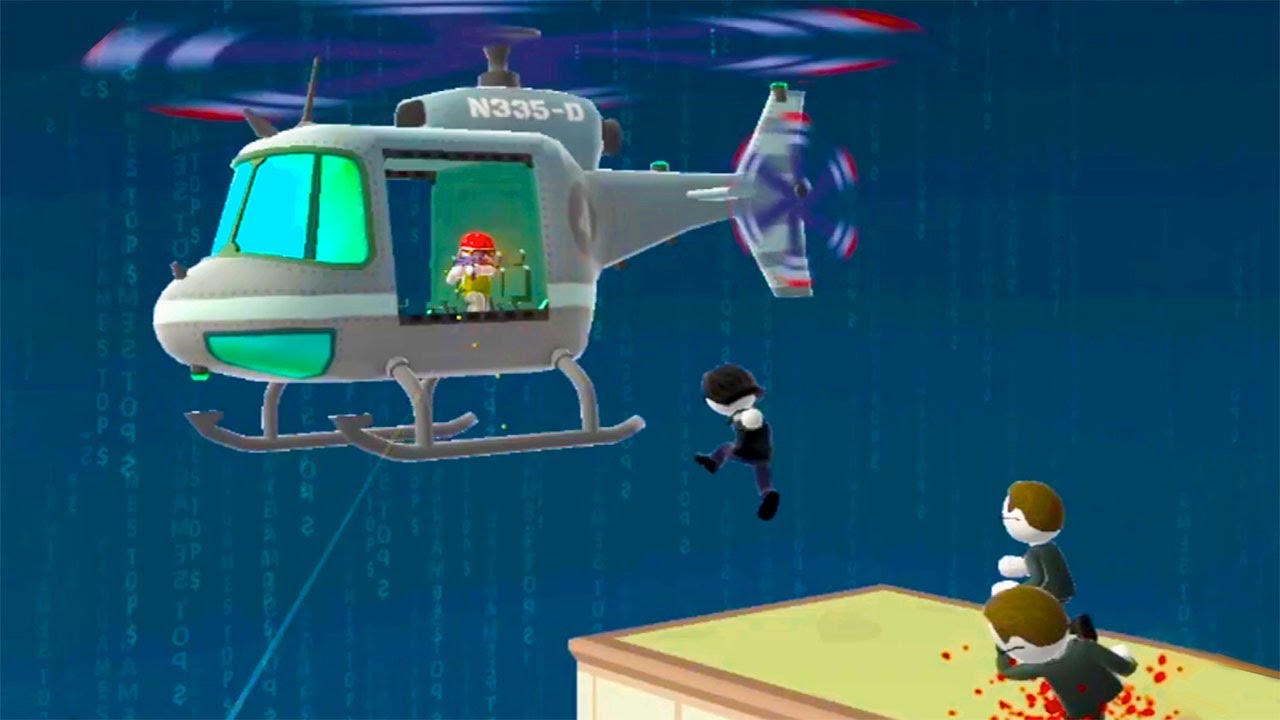 Сбежавший вертолет. Heli Escape. Helicopter Escape.