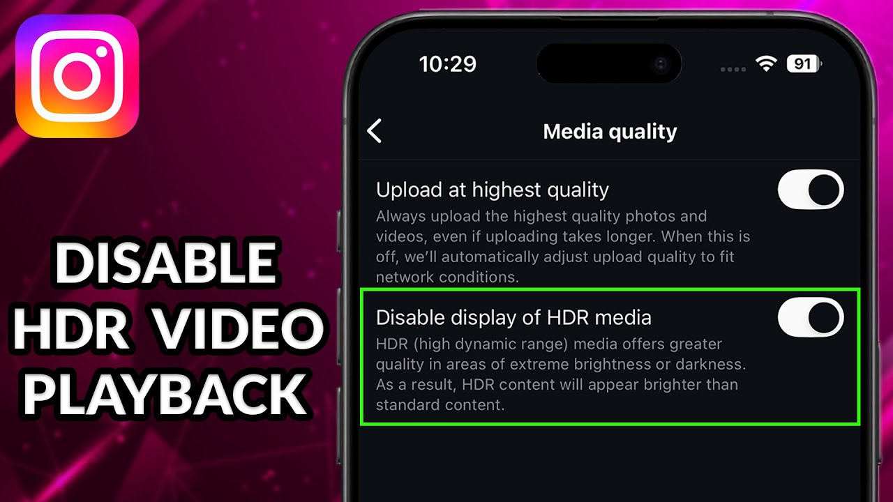 how-to-disable-hdr-video-playback-in-instagram-on-iphone-youtube
