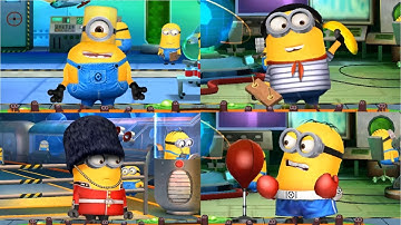 Minion Rush Niko / Jelly Jar / Boxer / Kings Guard room 1-4 android gameplay walkthrough ios android