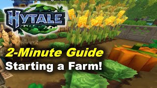 How to EASILY start a farm & capture animals! - Hytale Guide