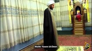 Shia Sheikh yasser al Habib praying   while cursing the Sahaba