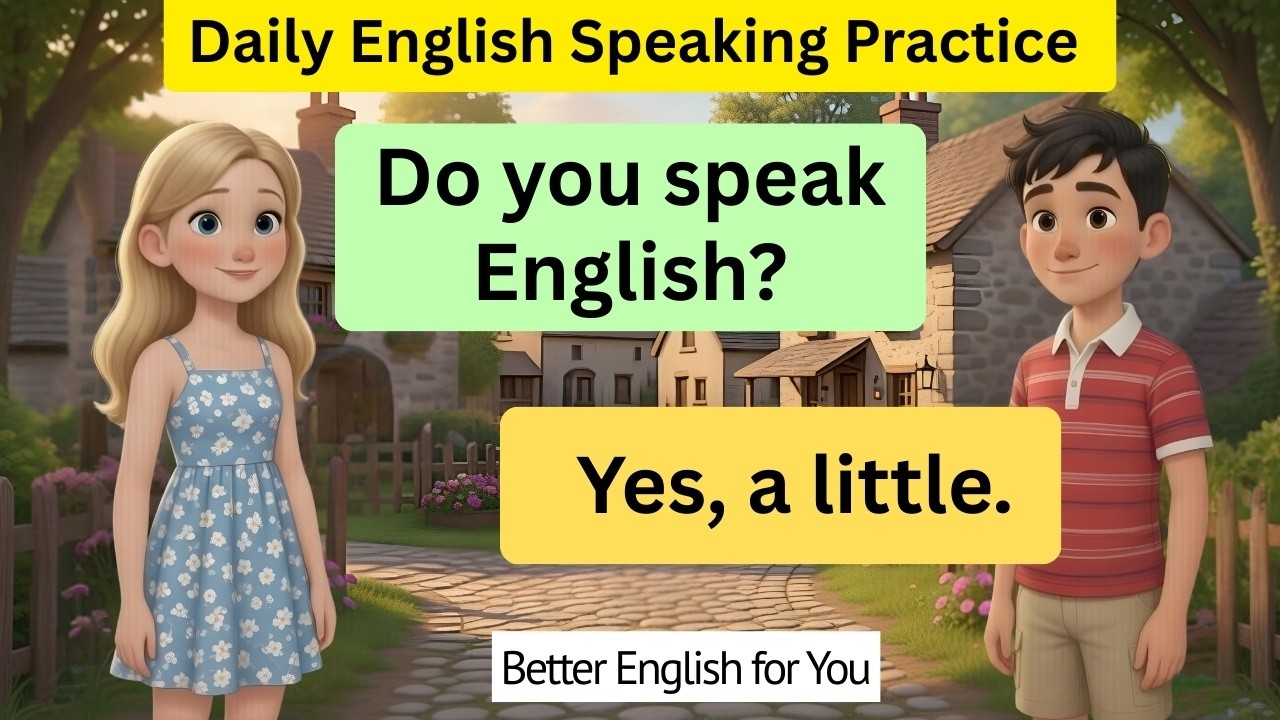 10 Minute Daily English Speaking Practice | Speak Confidently Fast (A1 ...