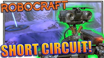 Robocraft Ship Design - Johnny 5 (Robocraft Gameplay)