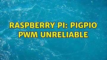 Raspberry Pi: PIGPIO PWM Unreliable (2 Solutions!!)