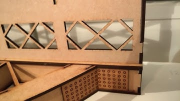 Part 8 Garden Railway Twin Track Bow String Bridge Kit INTERNAL OVERLAYS