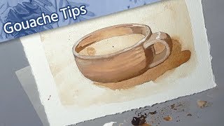 [ How to Use Gouache ] // Tutorial for Beginners — Tea to Butter Method // Mary Sanche