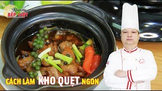 Cách làm kho quẹt - Ăn với rau luộc, cơm cháy kho quẹt rất ngon | Vietnamese Vegetable Dipping Sauce