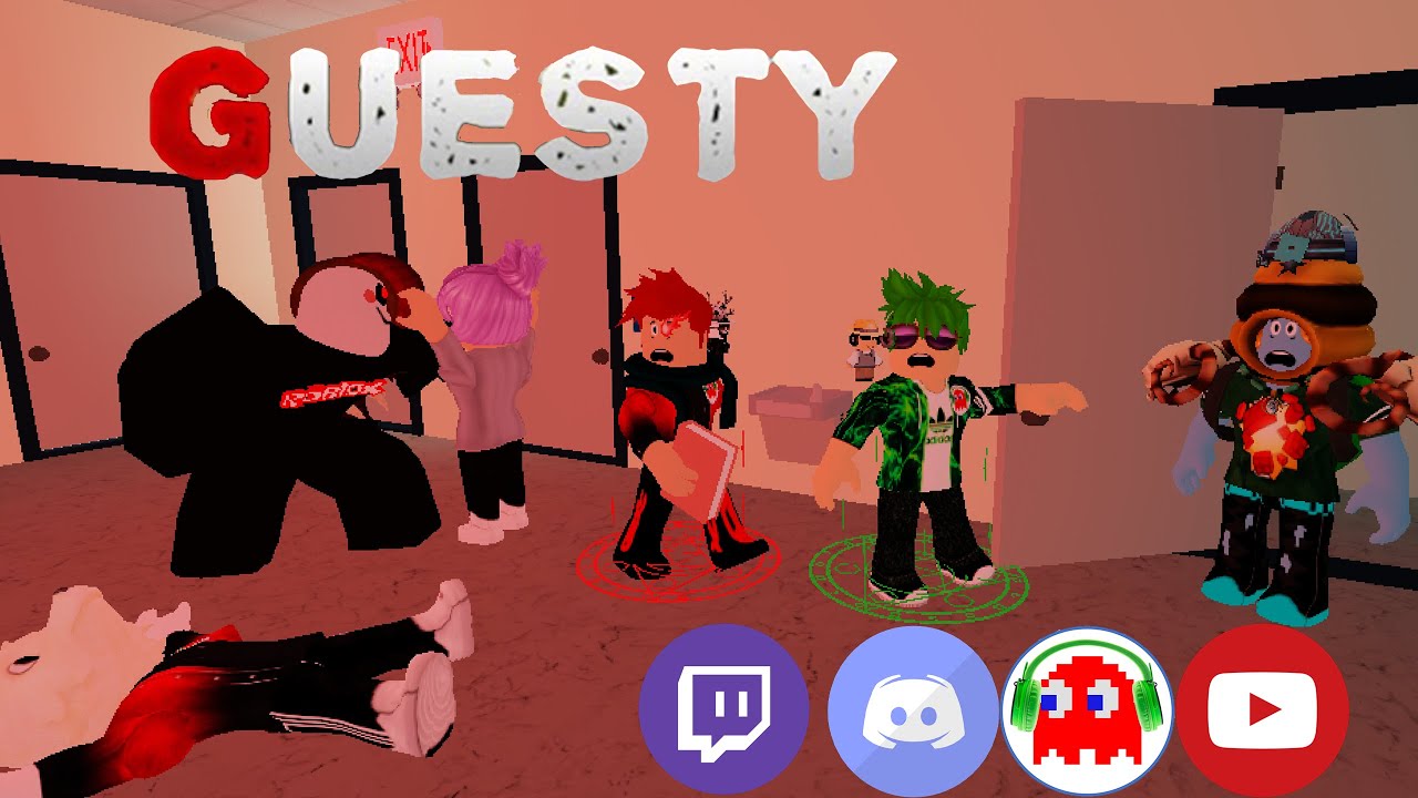 Completing The First Chapter Of Guesty Roblox Guesty Youtube