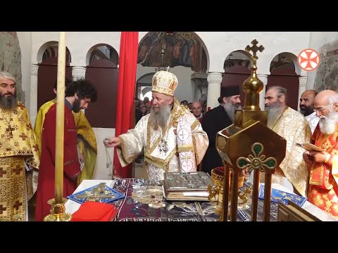 ახალი შუამთის  დედათა მონასტრის ტაძრის ენკენია (განახლება)