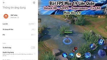 Bật FPS Cao Mùa 19 - Unlock HD - Fix LAG - Supercamera - Tối Ưu Hoá Chơi Game Cực Tốt | Uploads 1.9