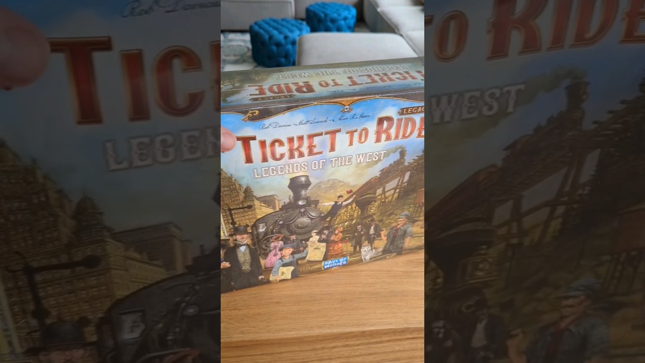 Ticket to Ride Legacy!!! #boardgames