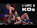 Invicta fc 2 every knockout from the full event