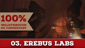 Doom 3: Resurrection of Evil Walkthrough (Nightmare, All Collectibles) part 3 EREBUS LABS