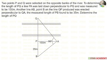 Problem No - 8 in  Obstacles in Chain Surveying from previous university questions