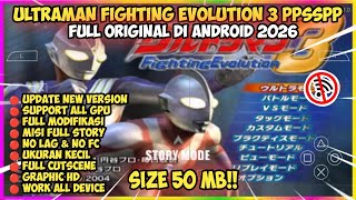 Ringan Banget!! Game Ultraman Fighting Evolution 3 PPSSPP Di Android Offline