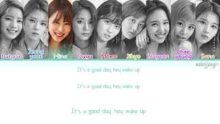 Twice - Lalala Lyrics- Color Coded