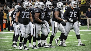 Oakland raiders has the best offensive line in nfl