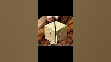 SlicingMinecraft Sand Block asmr #asmr #asmrsounds #satisfying #ai #aiart #aiasmr #minecraft #fyp