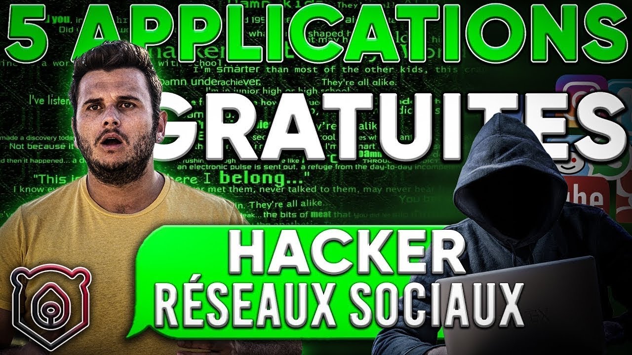 5 applications gratuites pour hacker les réseaux sociaux