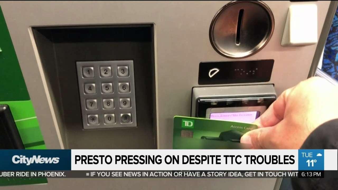 Presto may remove debit/credit card payment from streetcars YouTube