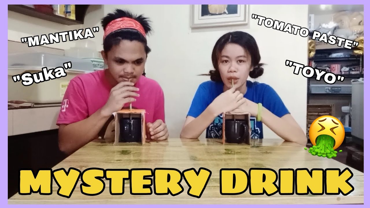 MYSTERY DRINK CHALLENGE - YouTube